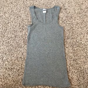 Grey tank